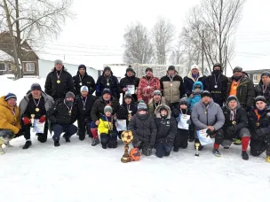 Состоялся традиционный турнир по мини-футболу на снегу памяти Петра Ивановича Астафьева